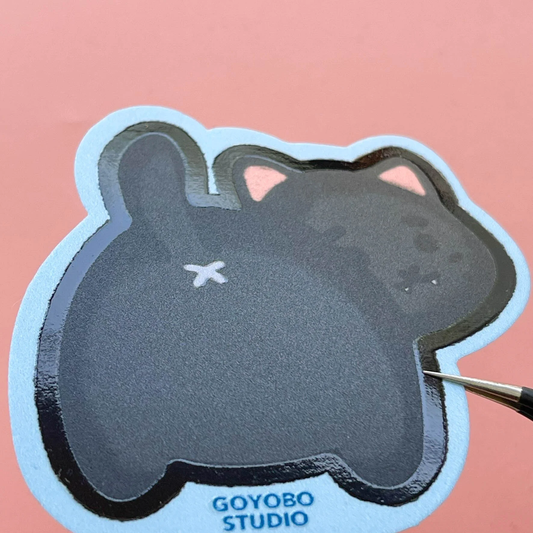Cat Butt Sticker - Romi