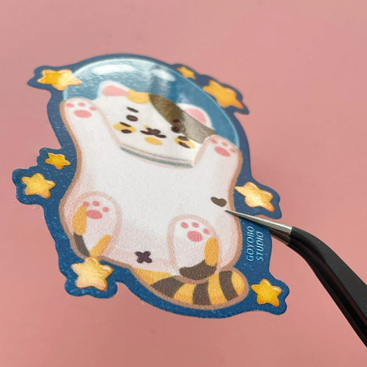 Goyobo in Space - Sticker