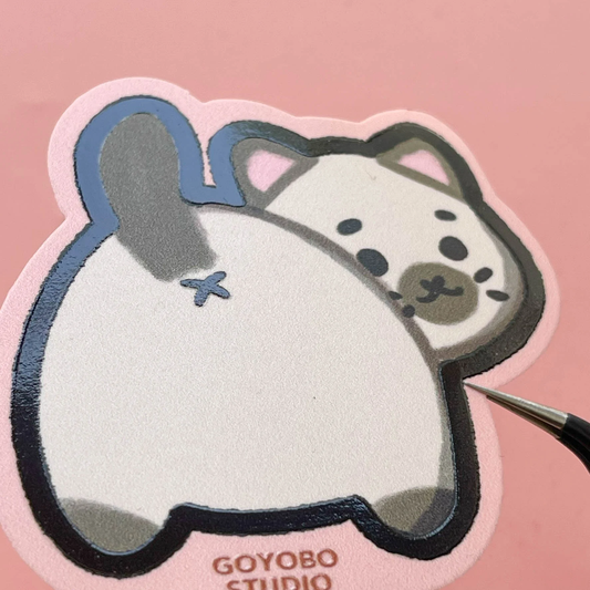 Cat Butt Sticker - Momo