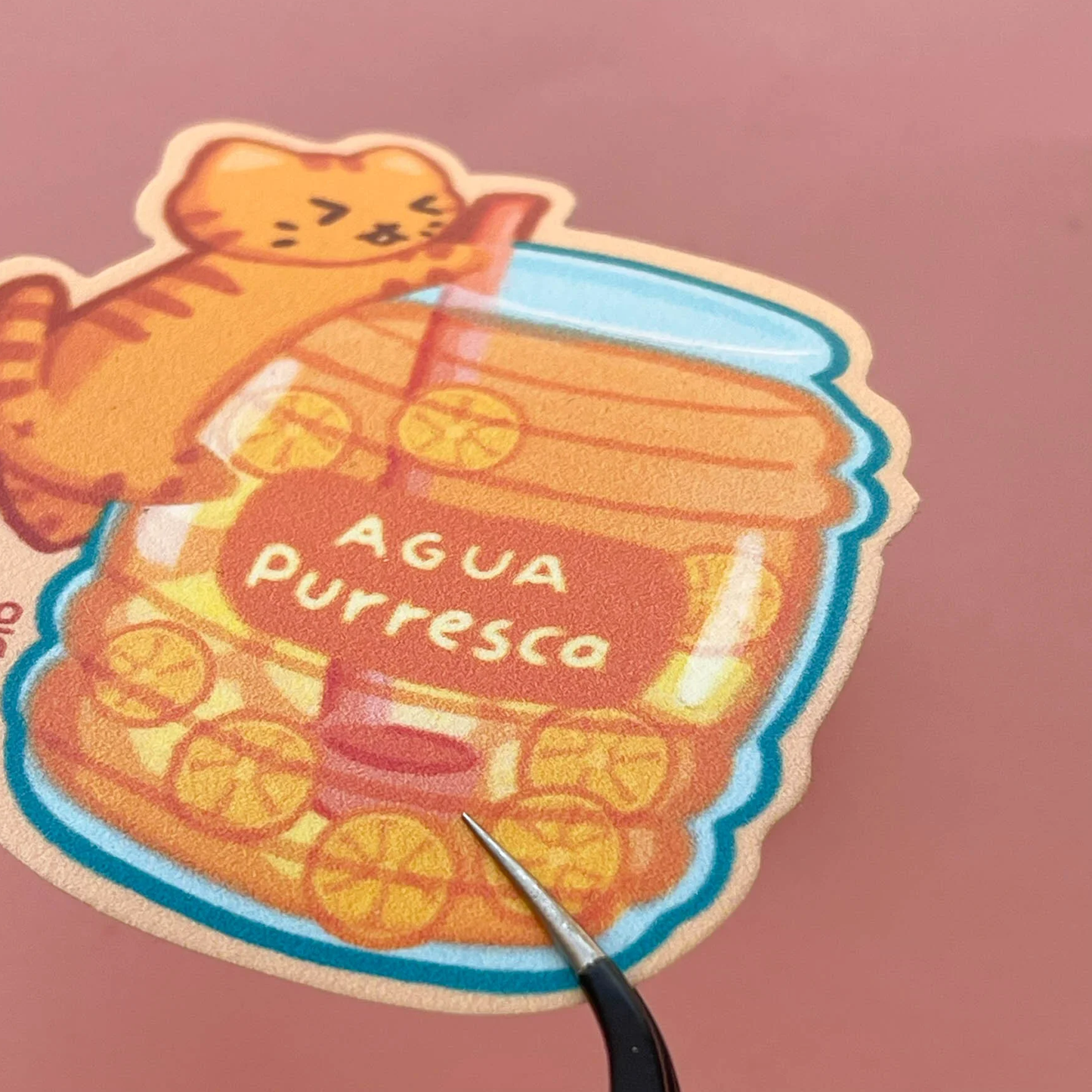 Agua Purresca - Naranja