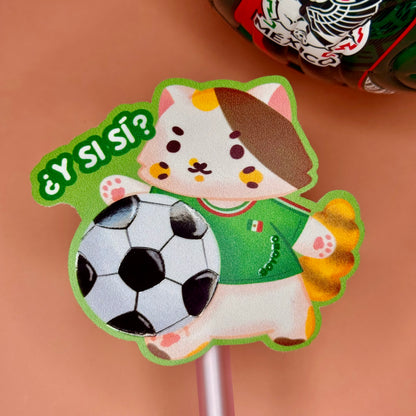 ¿Y si sí? Mexico World Cup Sticker