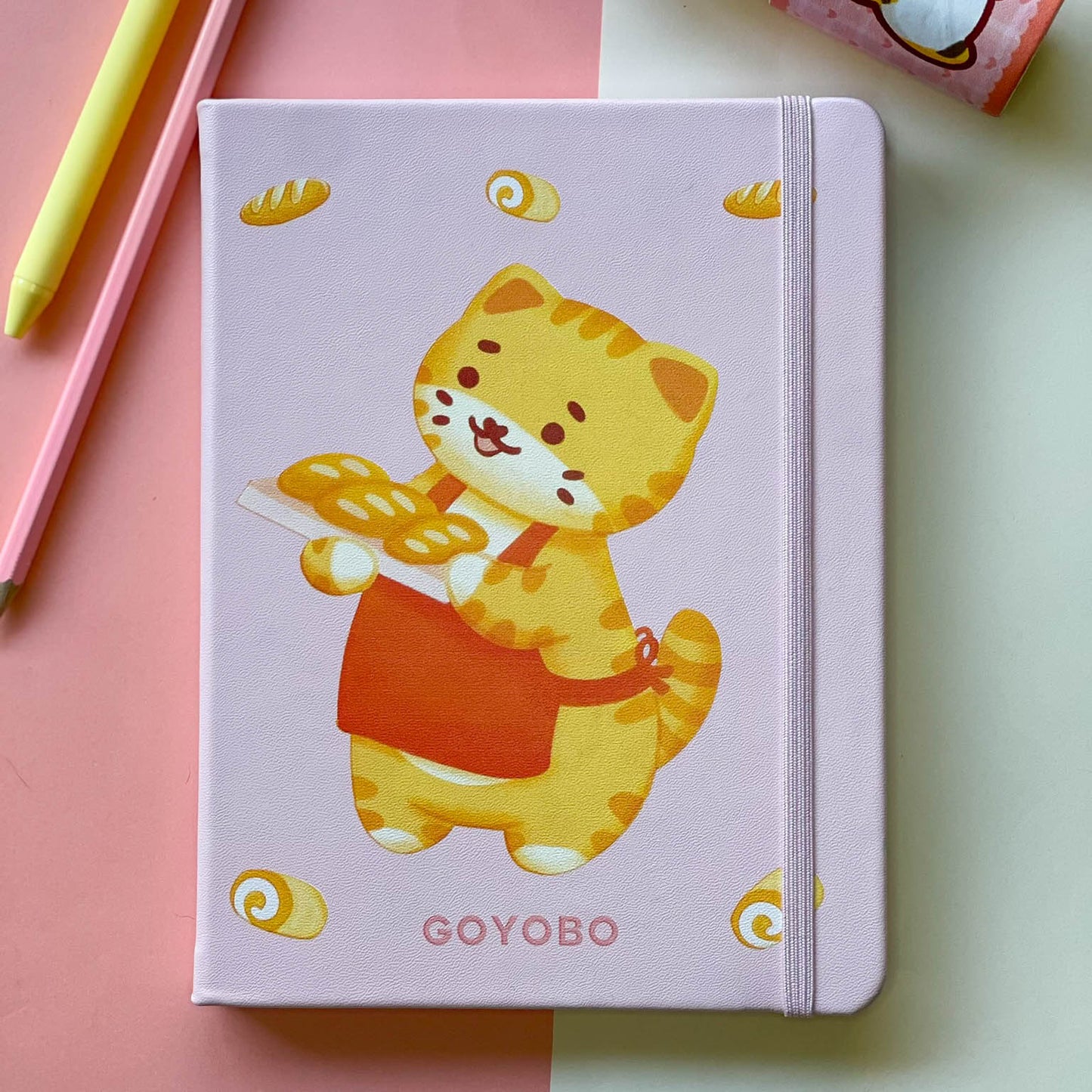 Dotted Journal - Baker Orange Cat