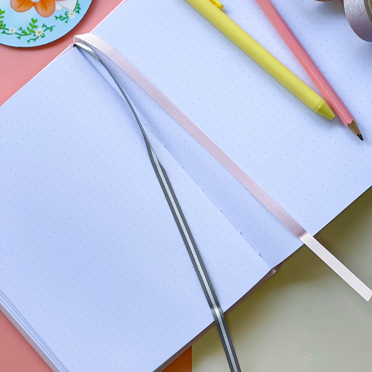 Dotted Journal - Baker Orange Cat