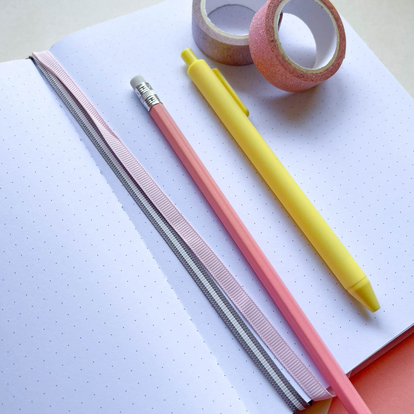 Dotted Journal - Baker Orange Cat