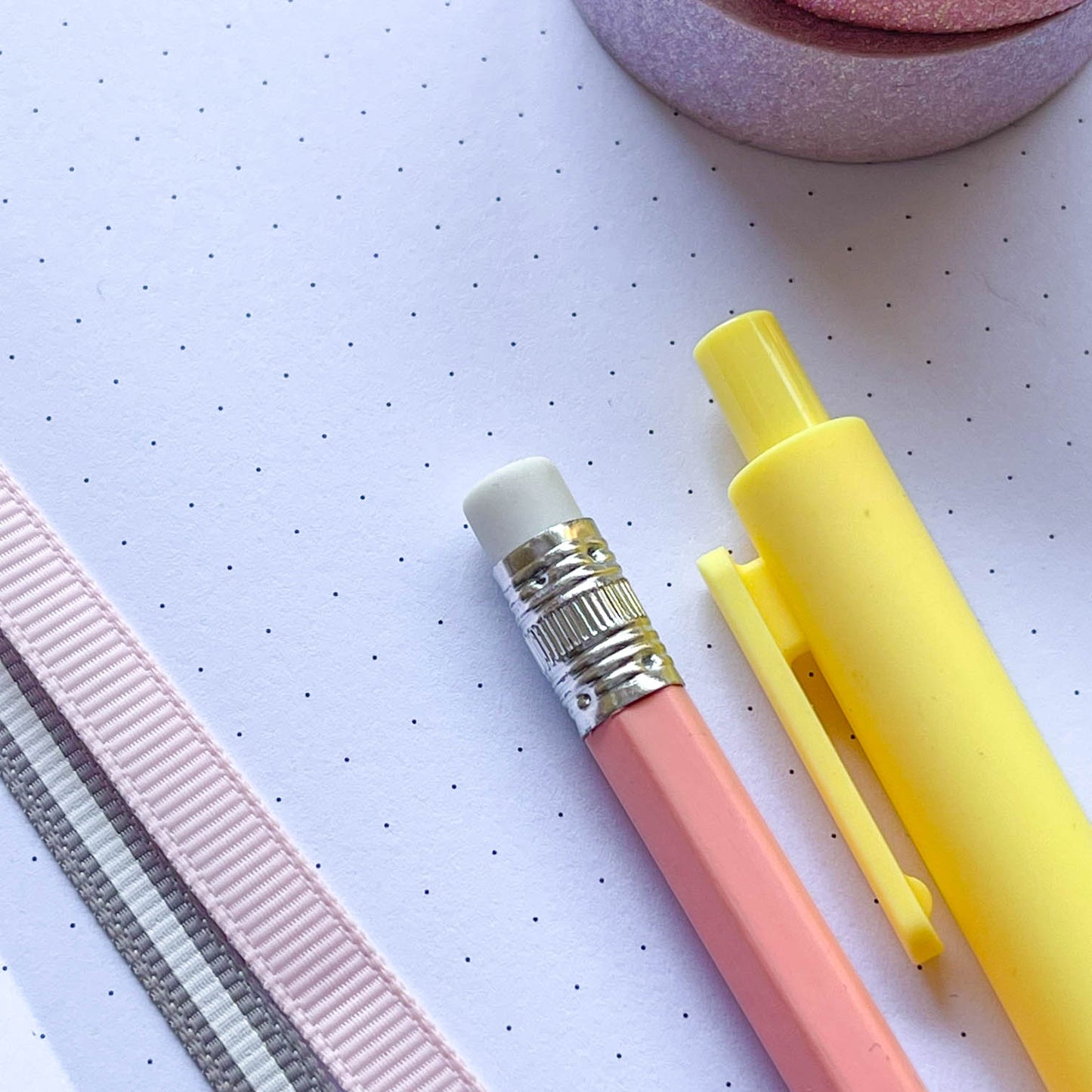 Dotted Journal - Baker Orange Cat