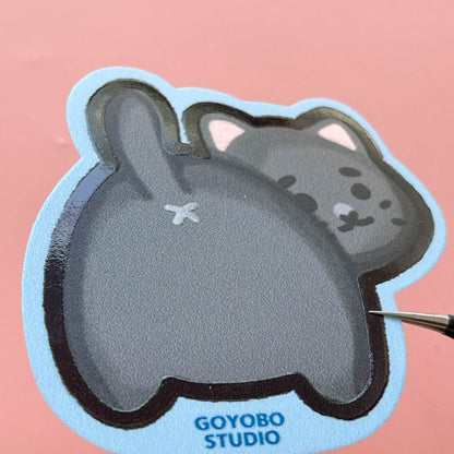 Cat Butt Sticker - Pocholo