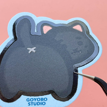 Cat Butt Sticker - Romi