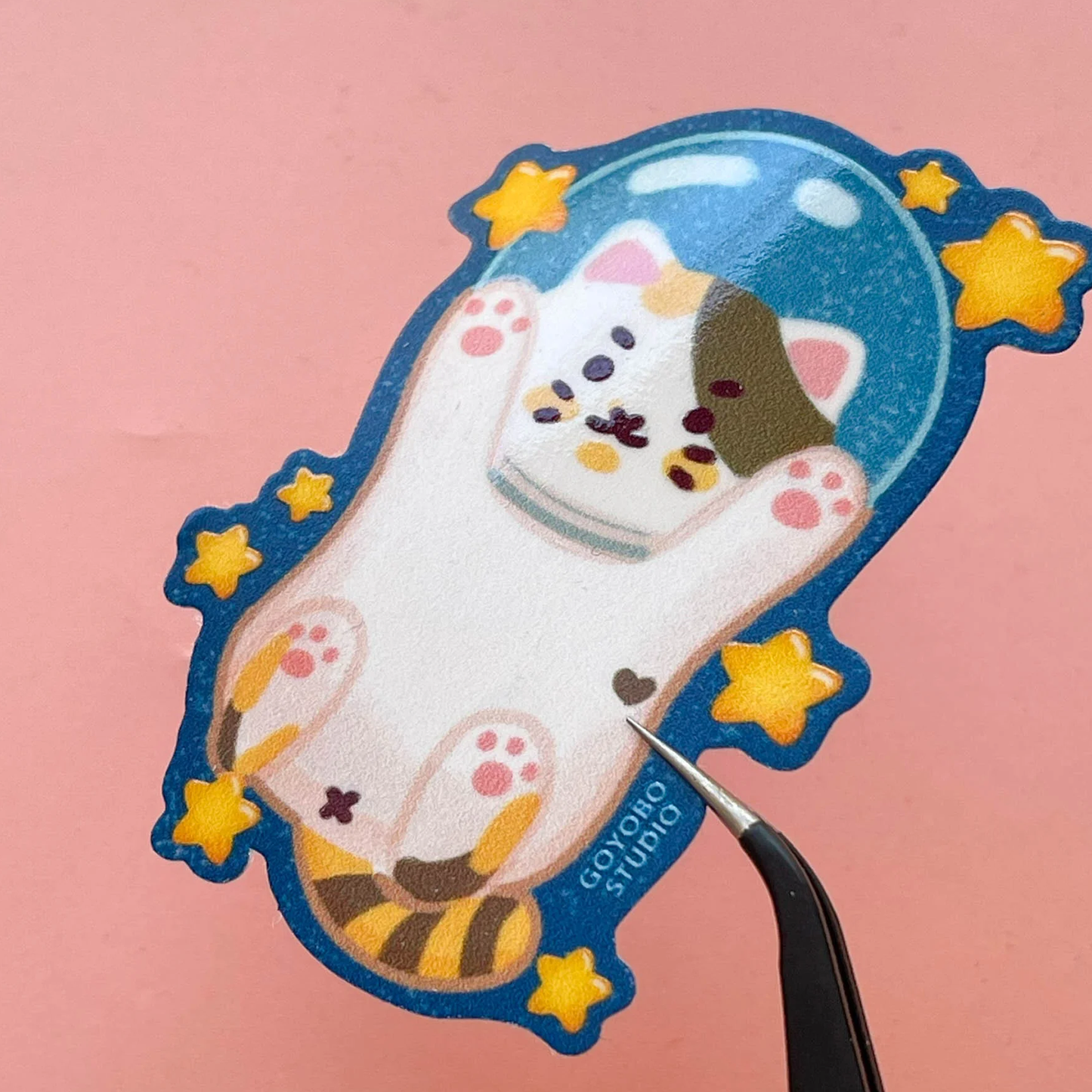 Goyobo in Space - Sticker