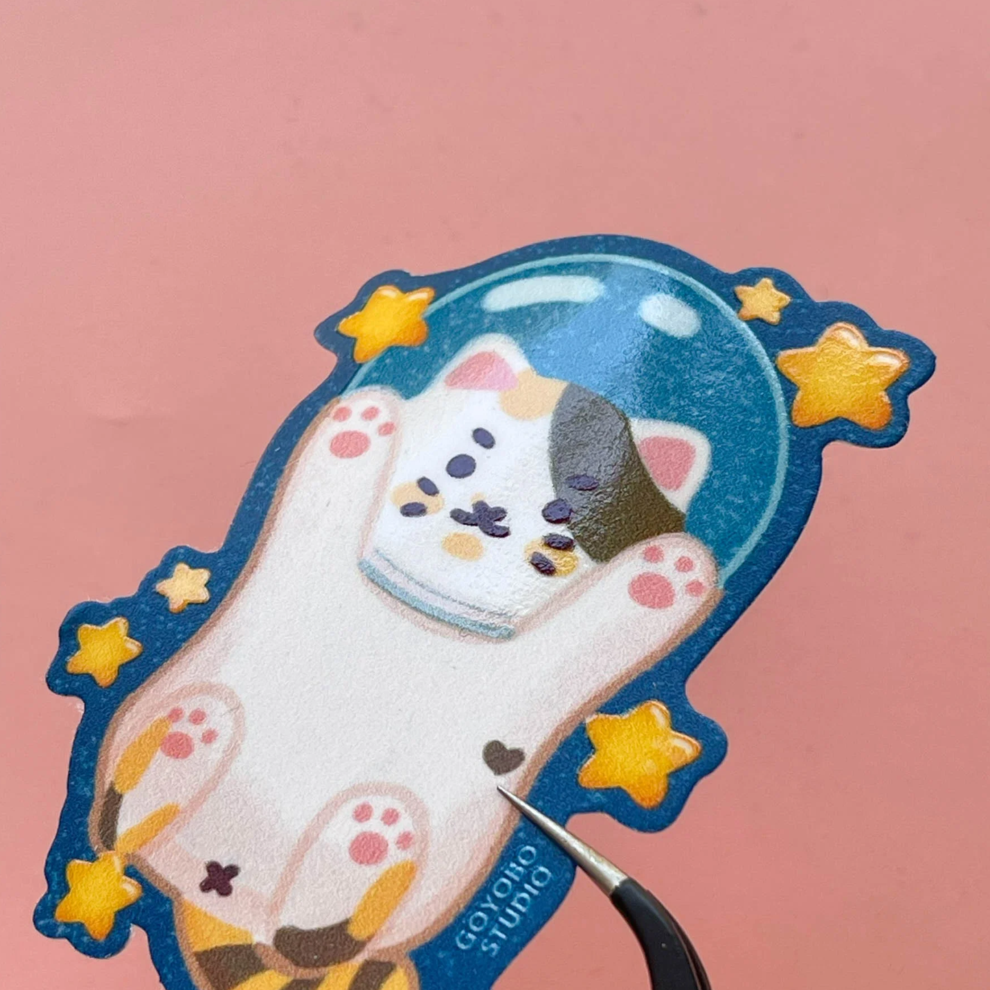 Goyobo in Space - Sticker