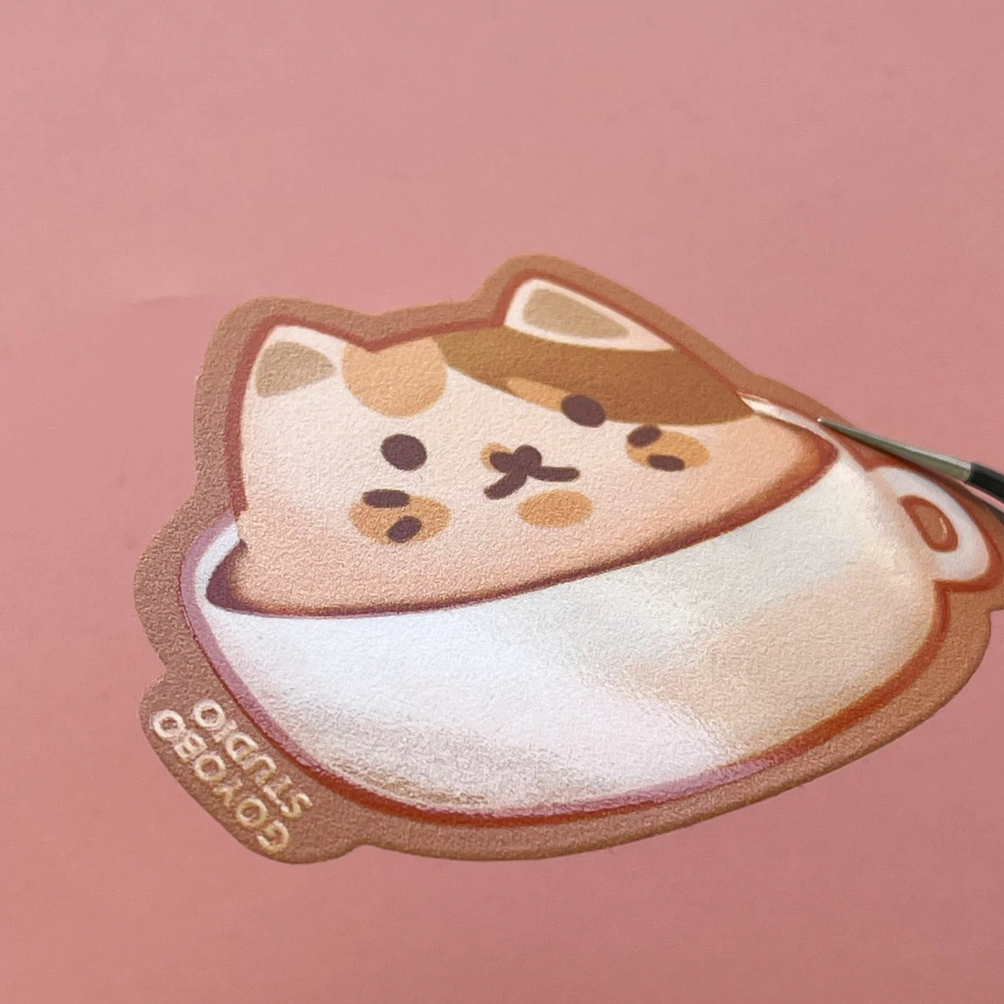 Catpuccino Sticker