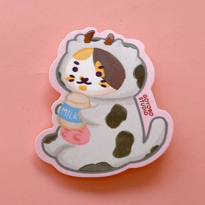 Goyobo Cute Cow Sticker