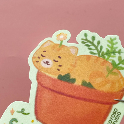 Still Growing Sticker