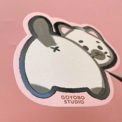 Cat Butt Sticker - Momo