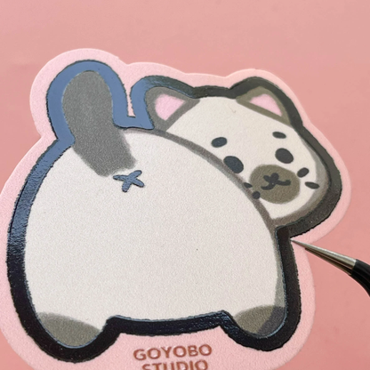 Cat Butt Sticker - Momo
