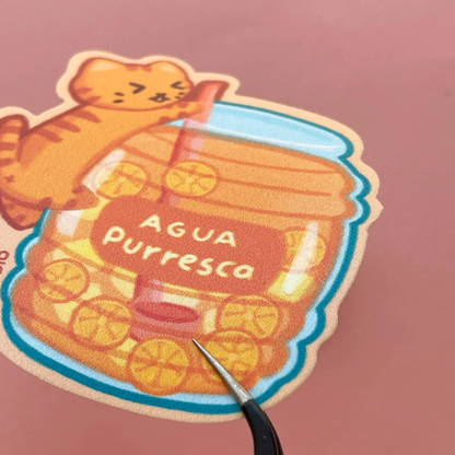 Agua Purresca - Naranja