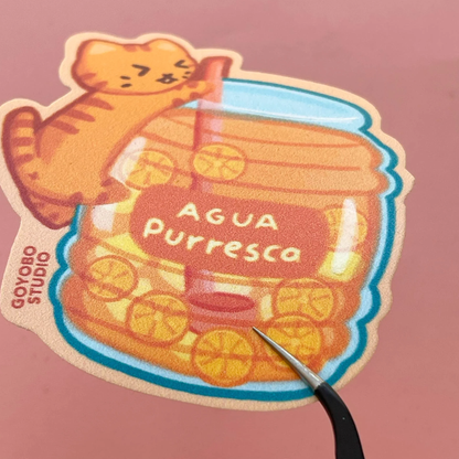 Agua Purresca - Naranja