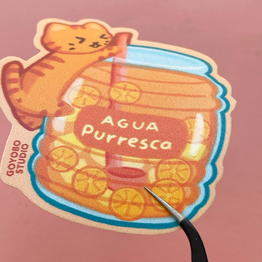 Agua Purresca - Naranja