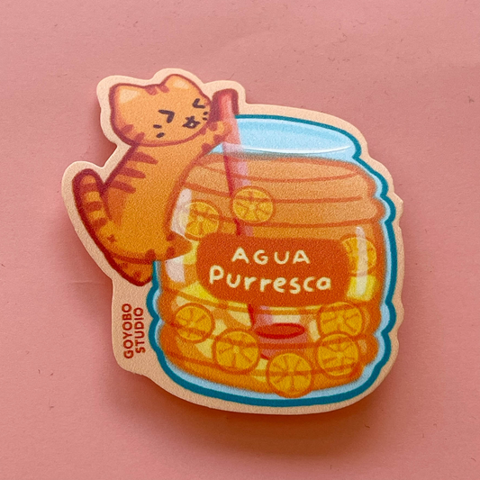 Agua Purresca - Naranja